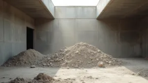 Skucie posadzki 35M2 i wywiezienie do kontenera
