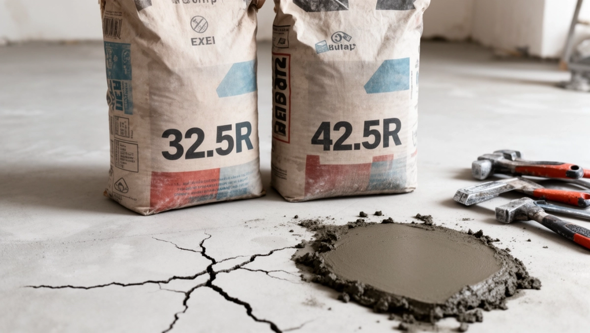 Jaki cement na posadzki 32 5 czy 42 5