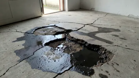 remont posadzki betonowej w garażu