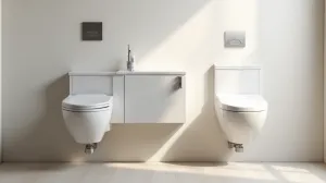 wysokość geberitu od posadzki